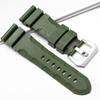 24mm 26mm Rubber Watch Band for Panerai Luminor Submersible Lightning 1164 PAM01209 Black Universal Silicone Strap Watch Band onSamsung Smart Watches