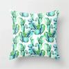 NEW Modern Green Plants Cushion Cover Geometric Nordic Throw Pillows For Home Decoration Cactus Tropical Decorative Pillowcase
