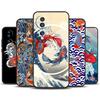Tattoo Japanese Koi Dragon Wave For Honor X8a X9a X6a X7a X6 X7 X8 X9 X8b X9b Honor Magic 6 Pro 50 70 90 Magic 5 Lite Case