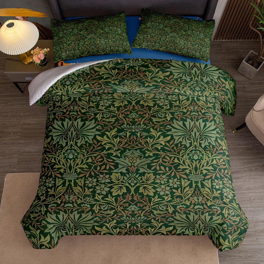 william morris nouveau The Strawberry Thieves Duvet Cover Set King Queen Double Full Twin Single Size Bed Linen Set
