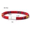 Noter New Bohemia Fabric Bracelet Unisex Insert Buckle Ethnic Tibetan Braclet Beach Leisure Accessories 6mm Cord Chain Braslet
