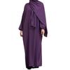 XG2057 Women's Hooded Long Robe Dress - Middle Eastern & Turkish Style
