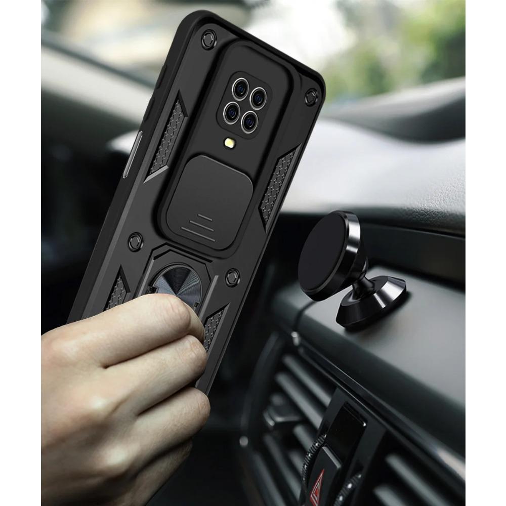 For Xiaomi Redmi Note 9S 9 Pro Max Case Camouflage Magnetic Car Holder Ring Shockproof Armor For Redmi Note 9 Back Phone Cover