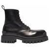 Balenciaga Strike Lace Up Boot Black Women's 590974WA9601000