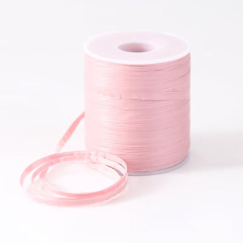 120m/roll Polyester Fiber Thread For Knitting Crocheting Multicolor Grass Thread Sunhat Beach Bag 50g