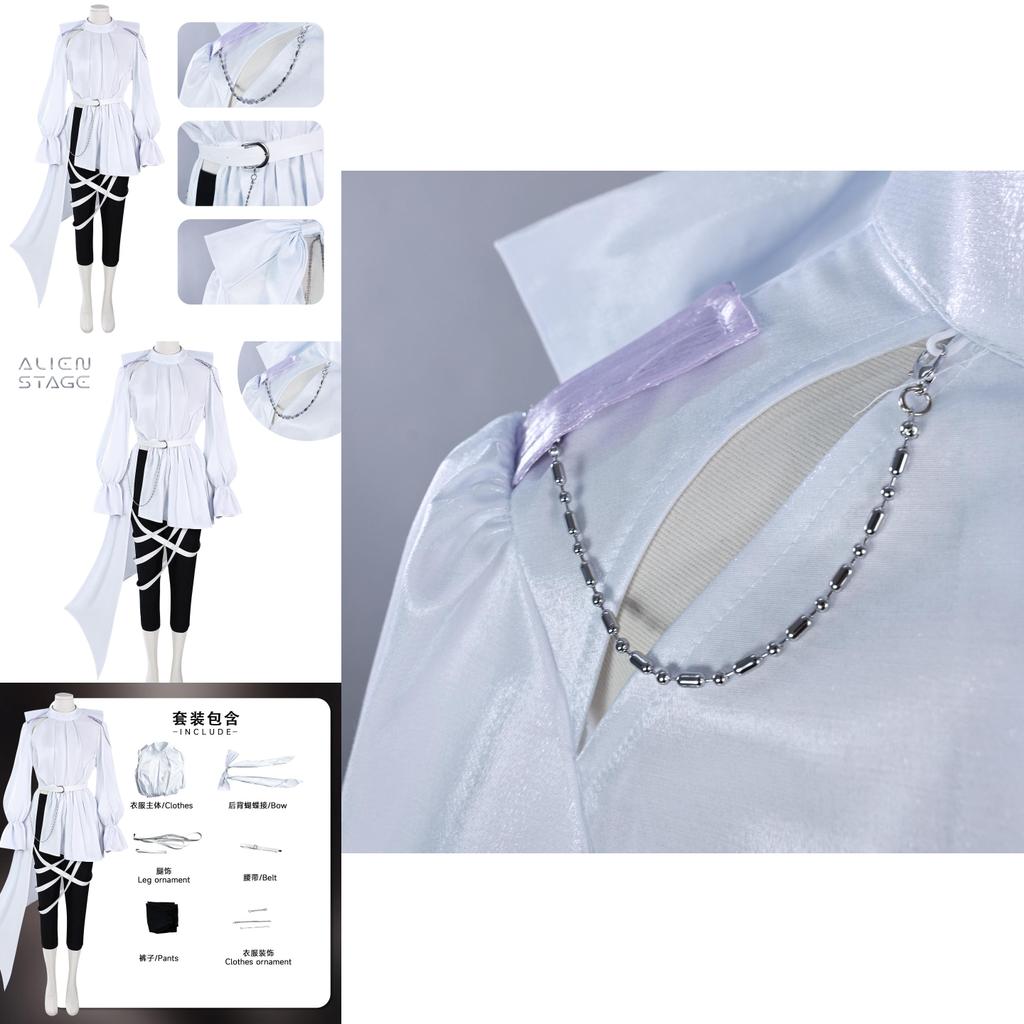 Adorable Luka Alien Stage Cosplay Costume Made Of Soft Polyester For Summer 2024 Fun