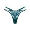Erotic Panties Women Sexy Embroidery Thongs Transparent Hollow Girls Underwear Bikini Cute G-Strings