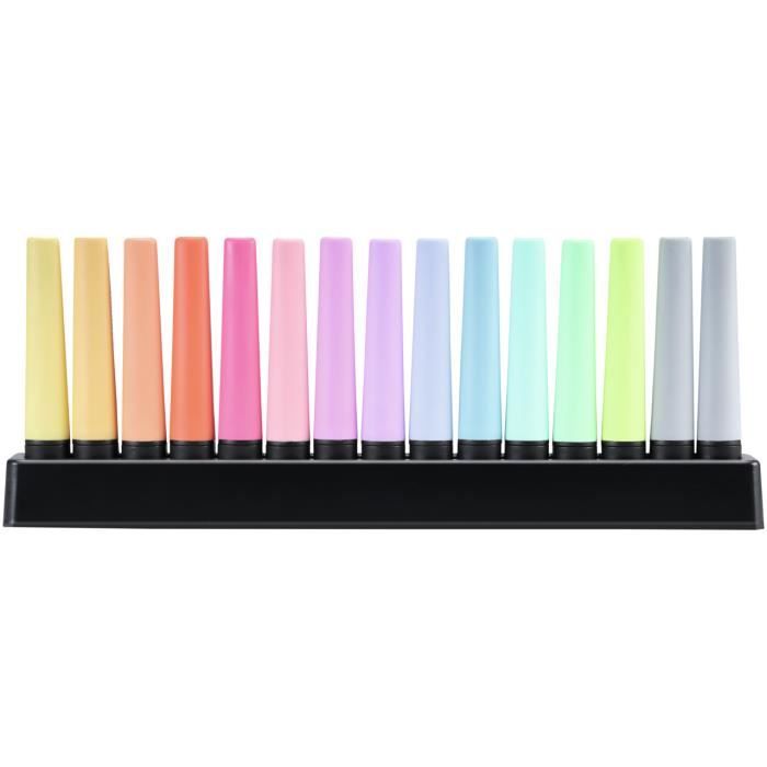 Set De Bureau X 15 STABILO BOSS ORIGINAL Pastel - Carton De 5 Pièces