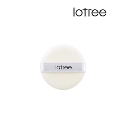 Lotree Special Velvet Puff 1 Pack (White) Loose Powder Puff