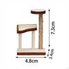 1/12 Dollhouse Cat Climbing Frame Pet Center Model Diorama Scenery Realistic Craft Room