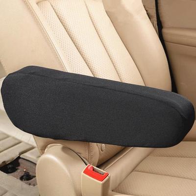 Moyishi Universal Fit Automotive Cloth Fabric Armrest Covers for Cars,Trucks, SUVs, and Vans (Black)