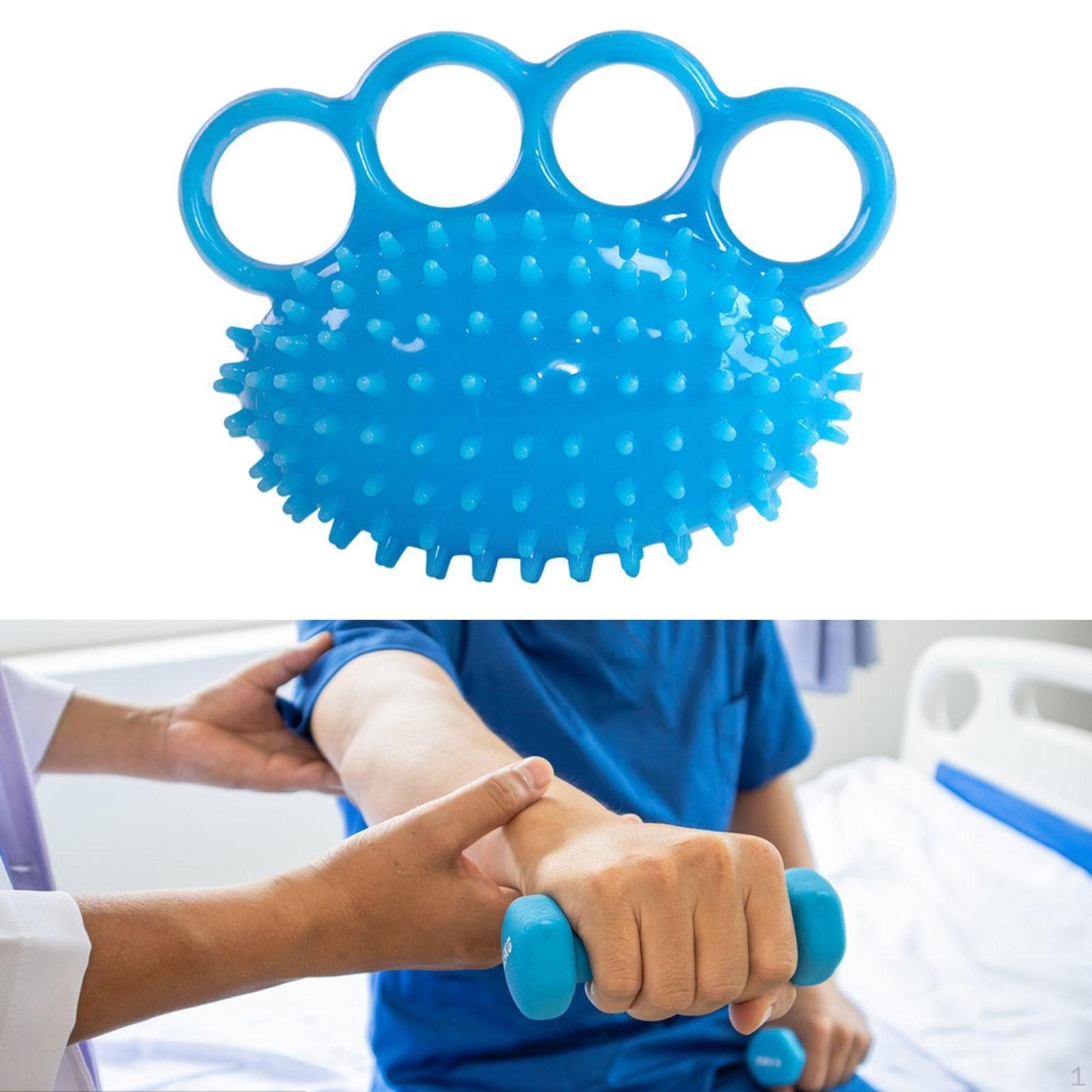 

Тренажер для пальцев Тренировочный мяч Упражнение для рук Улучшает гибкость Хватка синий