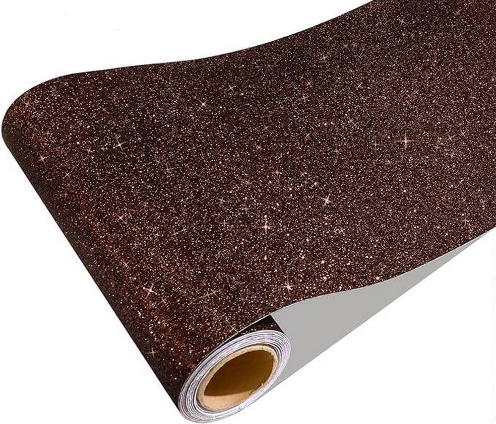 40x100cm Shimmer Fine Glitter Faux Leather Sheets Solid Color Synthetic Leather Fabric Roll for Earrings Hair Bows Pouches Bags