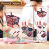 Kids Shopping Cart Trolley Play Set Pretend Early Learning Realistic Creative Simulation