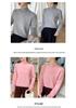 Luxury Women's Cashmere Half-High Collar Sweater, Light and Skin-Friendly, Perfect for Autumn and Winter