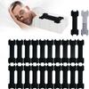 Black Breathable Nose Strips for Nasal Congestion Relief - Suitable for Children and Adults