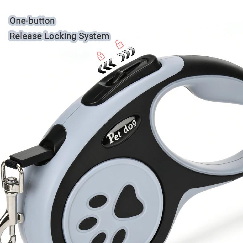 3M 5M Retractable Puppy Leash for Small Medium Dogs Automatic Adjustable Pet Dog Traction Rope Roulette Outdoor Pug Accessories