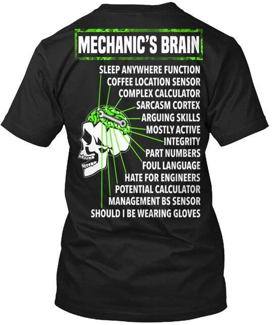 

Mechanic s Brain Tee T shirt Made in the USA Size S to 5XL M