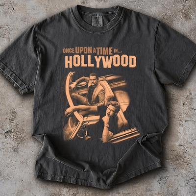 Once Upon a Time In Hollywood Shirt, Quentin Tarantino Movie Fan Gift, Vintage 90s Style Unisex Comfort Colors T-Shirt, Classic Film Shirt T-shirt