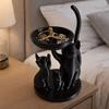 Decorative Cat Jewelry Tray Cartoon Desktop Ring Holder Large Capacity Key Tray  Bedroom Decor