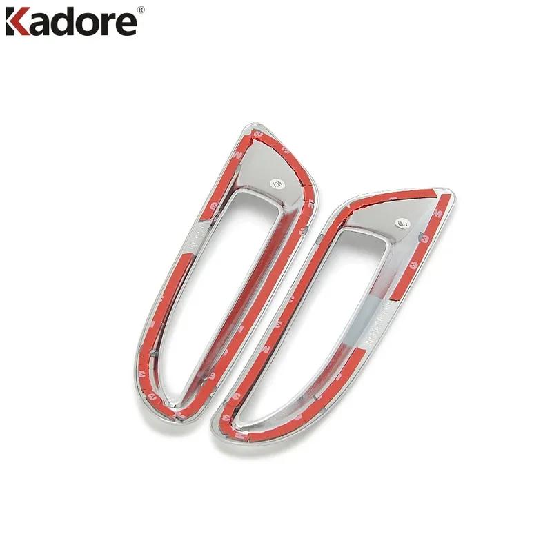 For Mazda 6 Atenza Sedan 2017 2018 Chrome Car Rear Fog Light Lamp Cover Trim Tail Foglight Bezel Garnish Trims Accessories