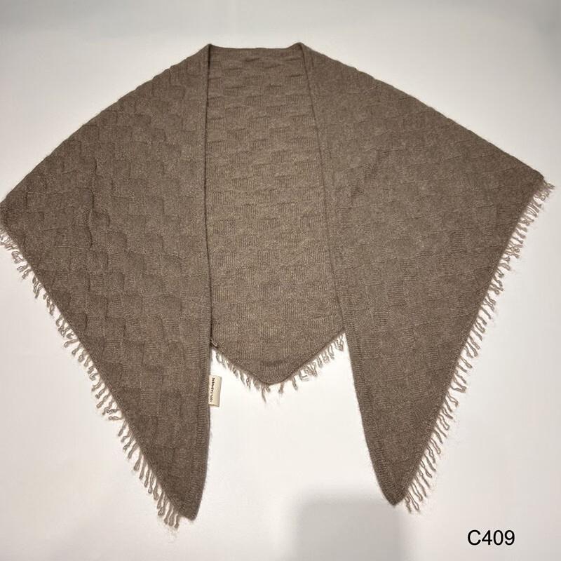 G·TENNA Women's Cashmere Triangle Shawl