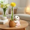 Animal Themed Silicone Vase Mold For Hydroponic Gardening Reusable Craft Tool With Acrylic Test Tubes  Creative Decoration