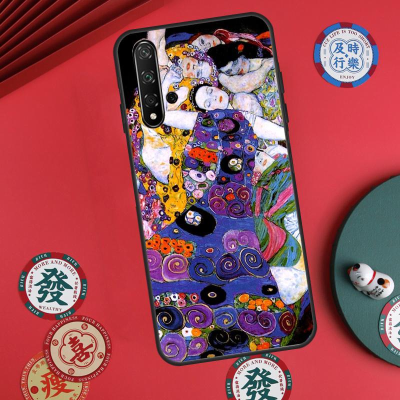 Starry Night Klimt Kiss For Huawei Nova 5T 10 9 SE 7i 8i 11i 12i Y73 Y90 Y70 Y72 Y61 Y91 P60 Pro P30 P40 Lite Case