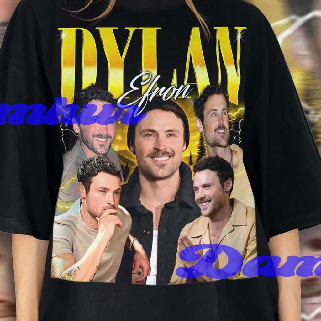 Dylan Efron Shirt, Dylan Efron Fan Tshirt, Dylan Efron Retro T-shirt, Dylan Efron, Reality Show Star, Christmas Present Ideas or Gift