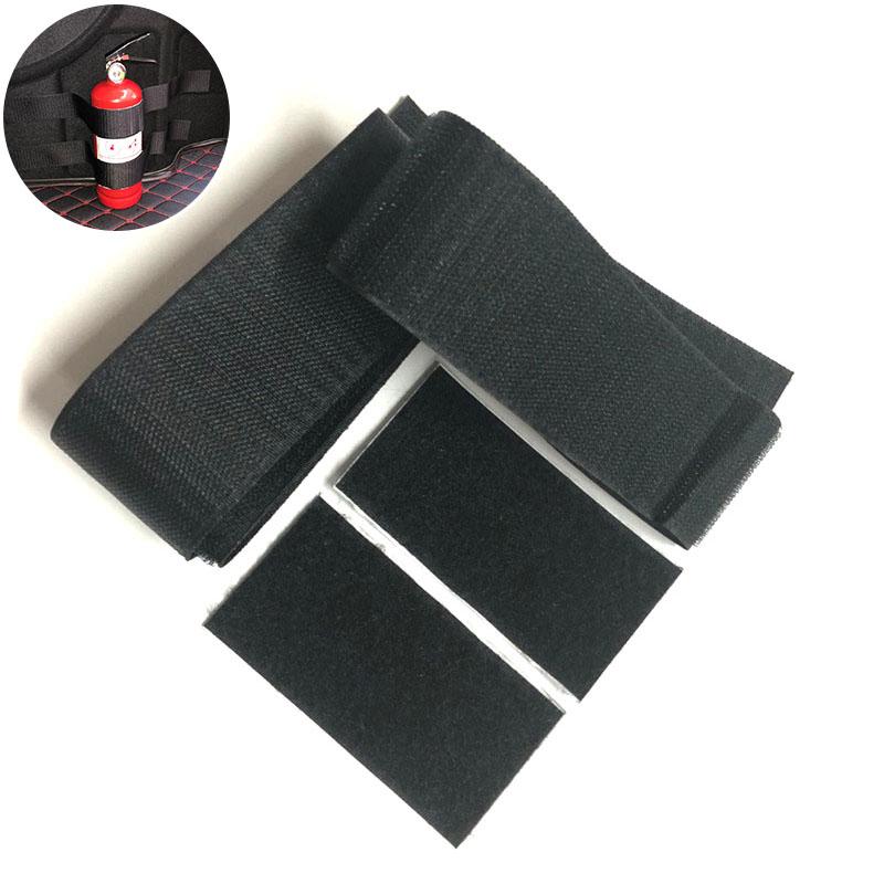 4 Pcs/Set Car Trunk Nylon Fixing Belt case for Hyundai Genesis G70 G80 G90 Equus Creta KONA Enduro Intrado NEXO PALISADE HDC-2 black 4pcs