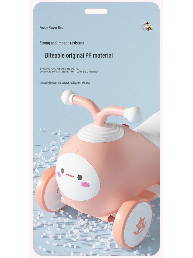 Children's Twist & Glide Scooter: 1-3 Years No-Pedal Balance Walker