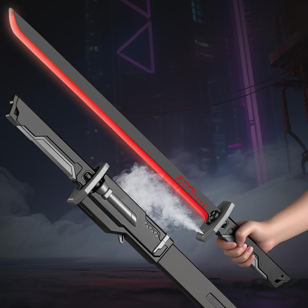 Spark & Sound Dueling Sword - Durable ABS Safe Material, Vibrant RGB Light-Activated Color Changing Blade