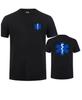 EMT Emergency Ambulance Print T-Shirt Men's Fashion Summer Streetwear T-Shirt Casual Sports Short Sleeve Shirt