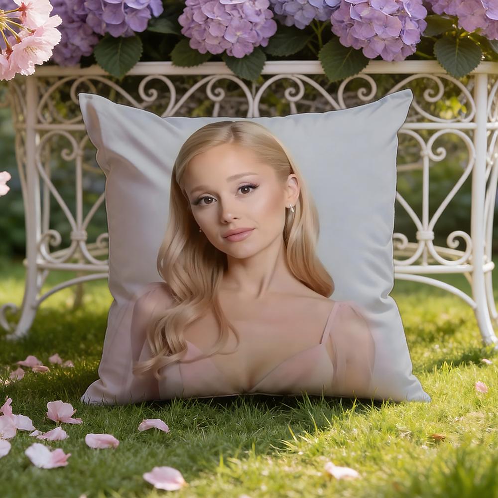 Sängerin A-Ariana Grande Kissenbezug Home & Auto Doppelszenen Kissenbezug: Wendbar für höchsten Tragekomfort