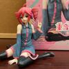 New In Stock Kasane Teto Sitting Posture Collectible Anime Action Kawaii Miku Figures Model Toys Christmas Gifts