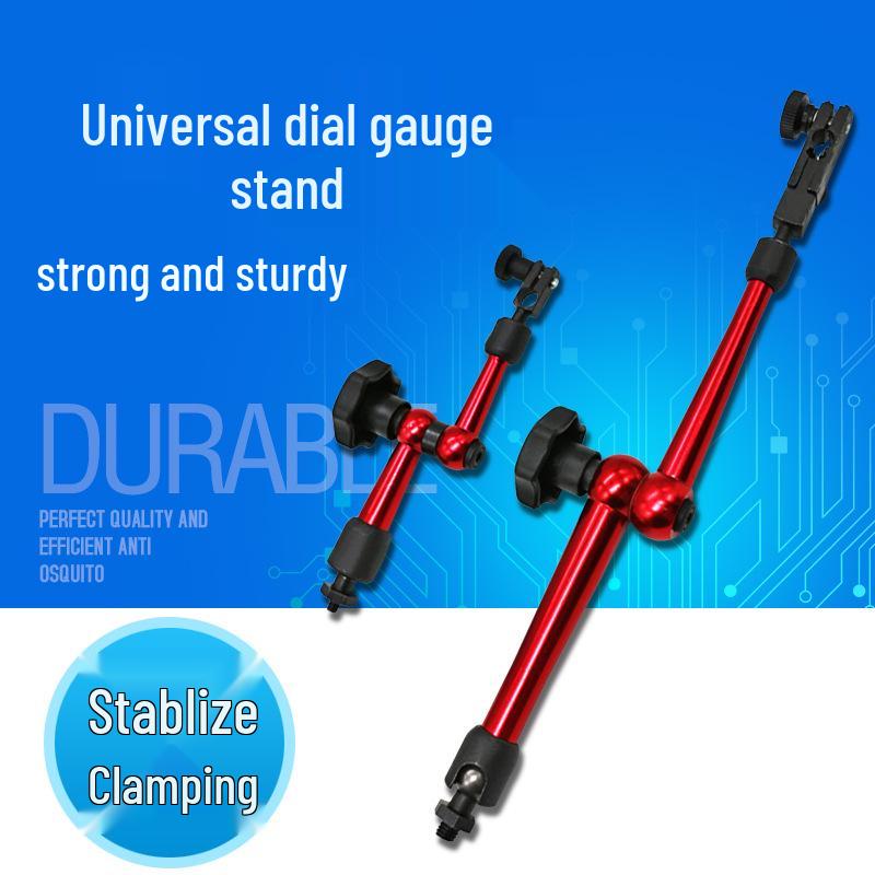 Magnetic Dial Indicator Stand with Universal Bracket and Fine Adjustment Lever Small 160mm Rod