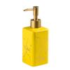 Keramisk Tvåldispenser Behållare Handpump Marmorerat Mönster Elegant Flytande Tvål Lotion Dispenser kontor Kök Hem