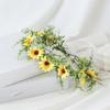 Flower Headbands Daisy Garlands Crown Hair Wreath Bride Flower Crown Wedding