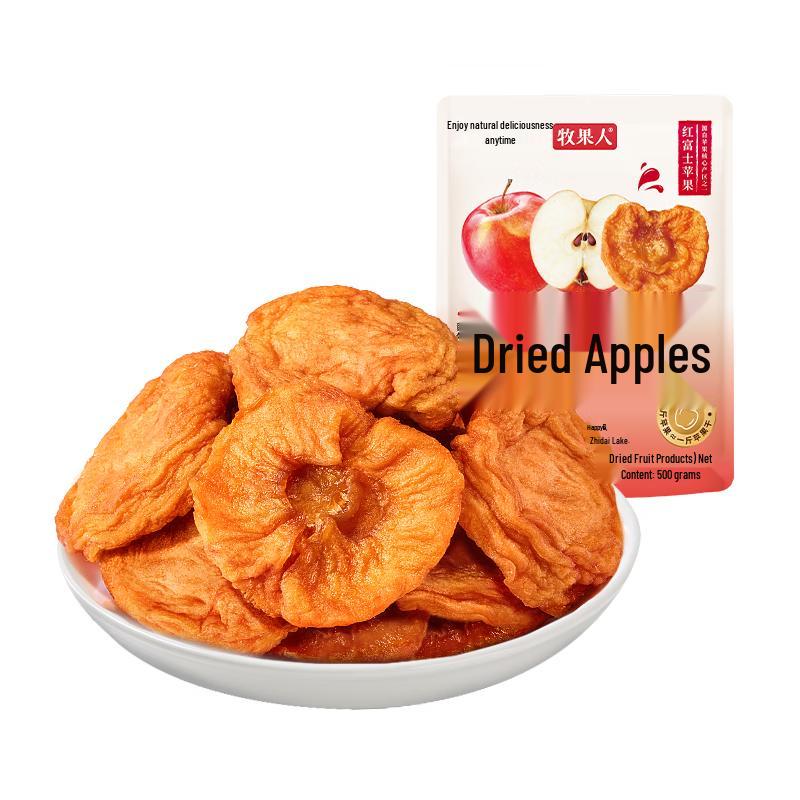 Muguo Ren Additive-Free Dried Fuji Apple Slices