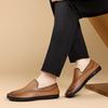 Mode Kuhleder Mode Freizeitschuhe für Herren Hohe Qualität Einfarbig Weiche Sohle Businessschuhe Männlich Sommer Herbst Designer Loafer Mann