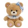 Plush Bear Toy For Kids Soft Short Plush Animal Gift For Birthday Present
