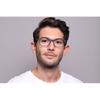 Full Rim Square Blue Smartbuy Collection Arnoldclavs Cp130d Fashion Unisex Eyeglasses