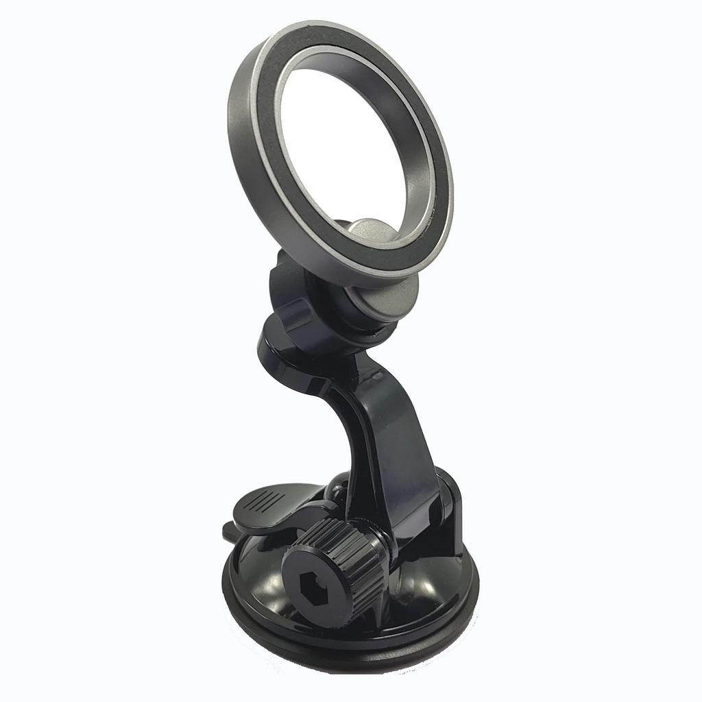360° Rotating Magnetic Car Phone Mount with Adjustable Multi-Joint Metal Base