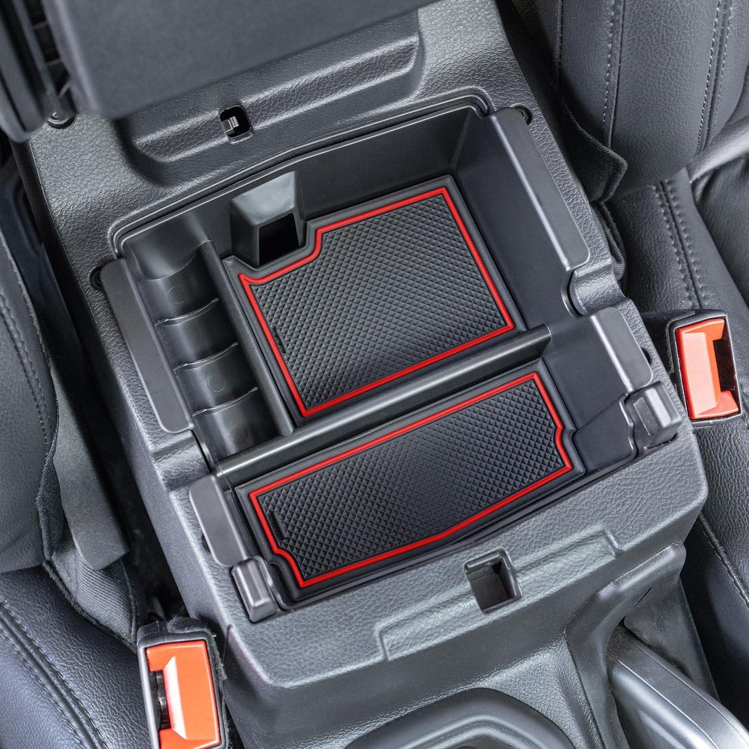 Center Console Organizer for Wrangler JL/JLU (2018-2025) & Gladiator JT (20