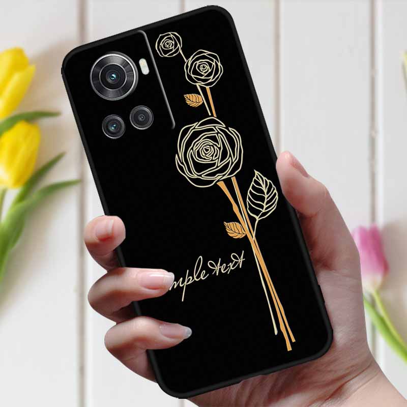 For Oneplus ACE Case Oneplus 10R 5G 3D Relief Cartoon Emboss Silicone Shockproof Cover For Oneplus 10 R Ace Case Coque Bumper