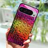 Modische Glas Hülle Für Google Pixel 9 Pro XL Gehärtetes Glas Schwarze Handy Hülle Für Google Pixel 9a Pixel9 Funda Schutz Hüllen