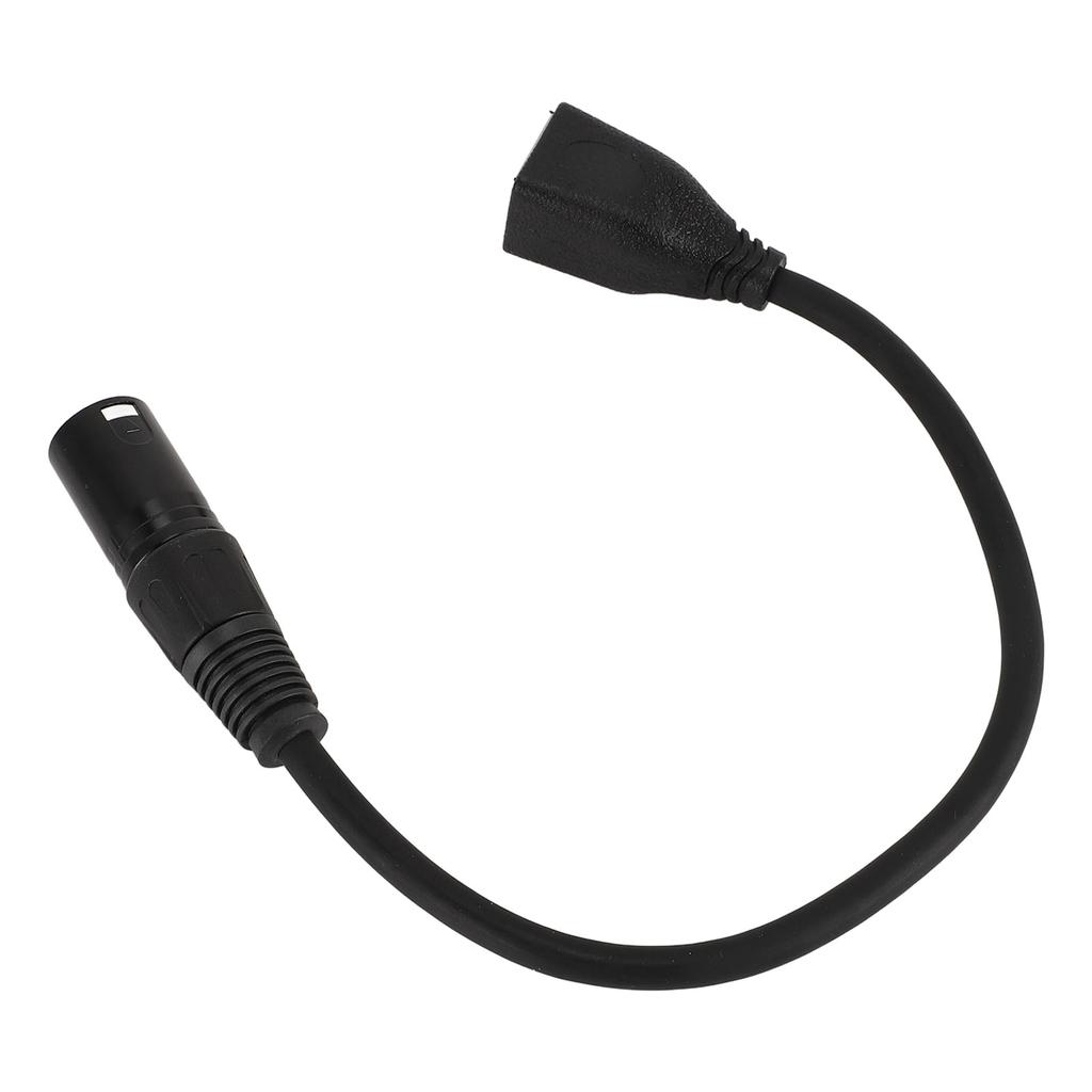 3 Pin XLR Male to RJ45 Female Adapter Cable OFC PVC XLR Male to RJ45 Ethernet Connector for DMX CON Controller Series