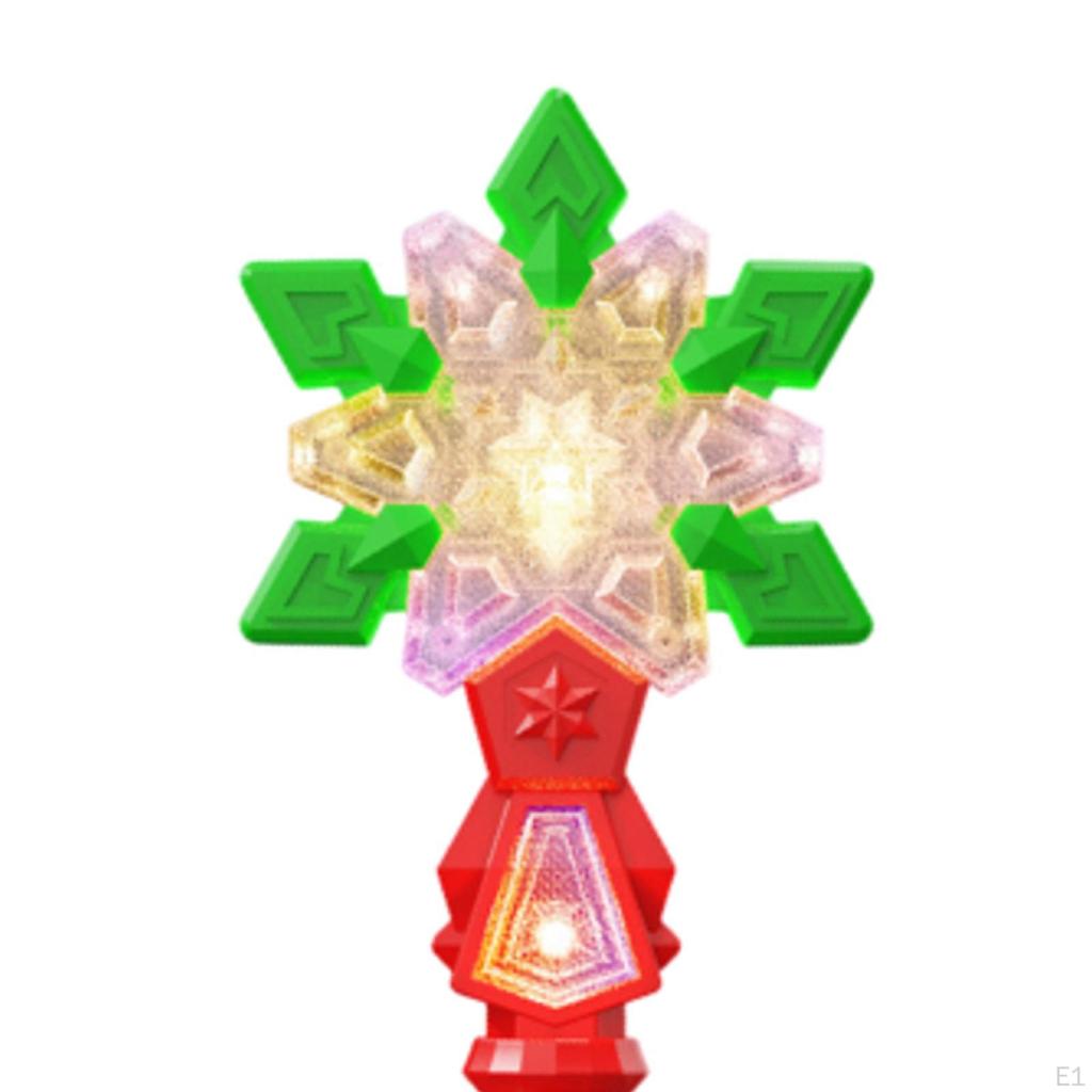 Glowing Snowflake Wand, Led Up Princess Stick Angel Wand for Christmas