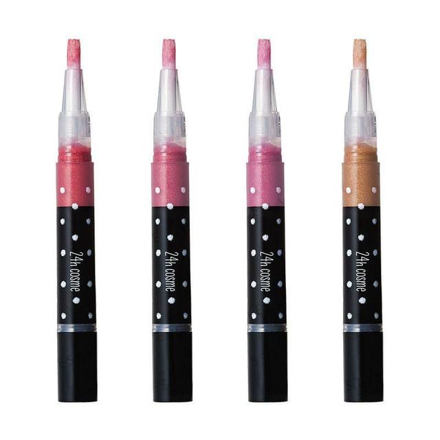 24h cosme - 24-часовой минеральный блеск для губ 02 Shell Pink