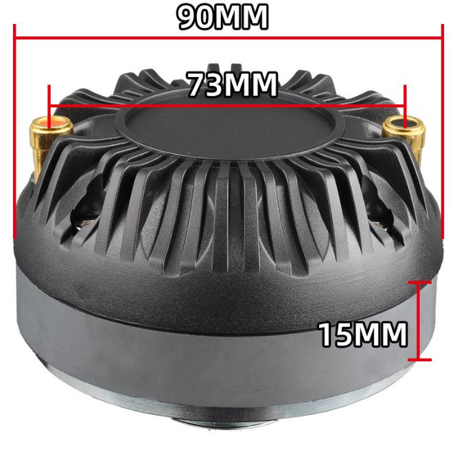 Outdoor Wedding Stage Audio Speaker with 34 Core, 90 Magnet Tweeter, and Aerospace Titanium Diaphragm.
